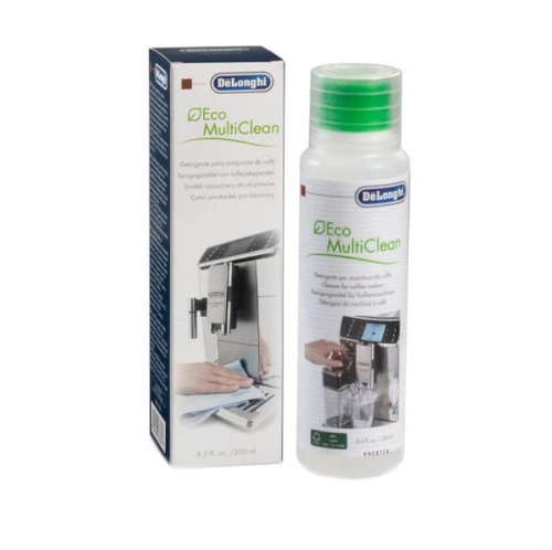 изображение Средство Eco MultiClean 250мл 5513281861 (DLSC550) для очистки капучинатора кофемашины DeLonghi магазин Компании Интерком-НН картинка DeLonghi 5513281861 (DLSC550) средство Eco MultiClean 250мл для очистки капучинатора кофемашины от магазина Интерком-НН