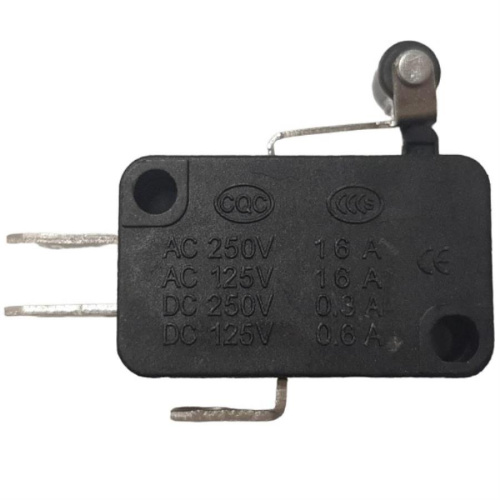изображение Микропереключатель 3-х контактный V-155-1C25 250V 16A рычаг с роликом 12мм для микроволновой печи магазин Компании Интерком-НН фото 2 картинка Микропереключатель 3-х контактный V-155-1C25 250V 16A рычаг с роликом 12мм для микроволновой печи от магазина Интерком-НН фото 2