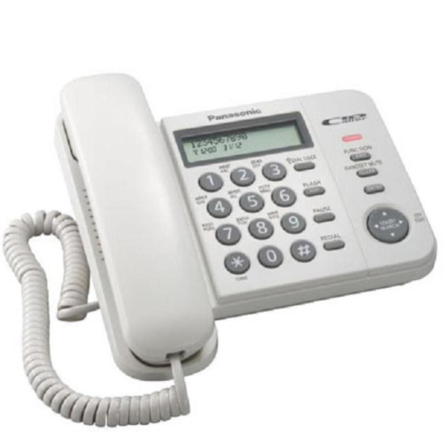 картинка Panasonic KX-TS2356RUW проводной телефон, цвет белый от магазина Интерком-НН фото 3
