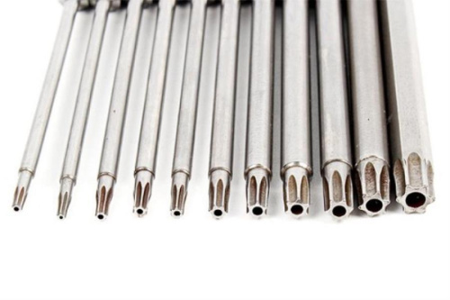 картинка Набор магнитных бит Torx 75мм, 1/4" 11шт T6, T7, T8, T9, T10, T15, T20, T25, T27, T30, T40 от магазина Интерком-НН фото 2
