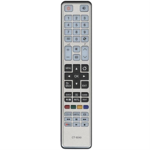изображение Huayu CT-8040 (18573) пульт дистанционного управления (ПДУ) для телевизора TOSHIBA магазин Компании Интерком-НН картинка Huayu CT-8040 (18573) пульт дистанционного управления (ПДУ) для телевизора TOSHIBA от магазина Интерком-НН
