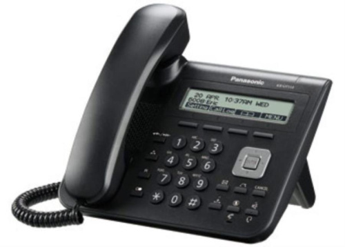 изображение Проводной SIP телефон Panasonic KX-UT113RU-B магазин Компании Интерком-НН картинка Panasonic KX-UT113RU-B Проводной SIP телефон от магазина Интерком-НН