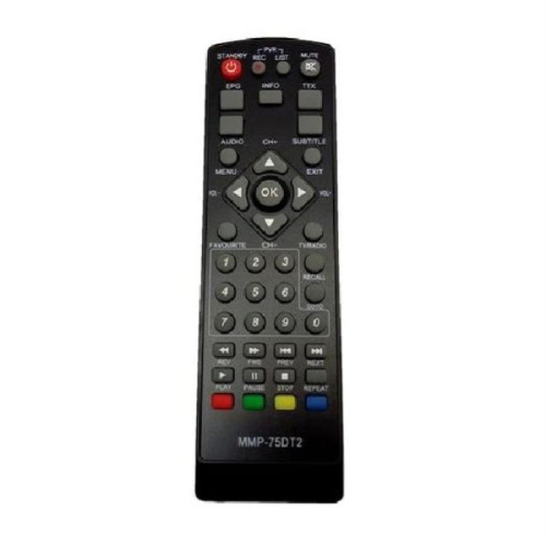 картинка Huayu MMP-75DT2 (20768) пульт дистанционного управления (ПДУ) для приставки Mystery MMP-75DT2 от магазина Интерком-НН