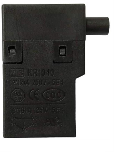 изображение Выключатель KR1040 (175) 12A, 250V для электроинструмента магазин Компании Интерком-НН картинка Выключатель KR1040 (175) 12A, 250V для электроинструмента от магазина Интерком-НН