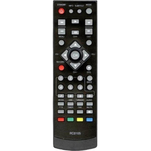 изображение Huayu RC-0105 (18506) пульт дистанционного управления (ПДУ) для цифровой приставки BBK STB-105 магазин Компании Интерком-НН картинка Huayu RC-0105 (18506) пульт дистанционного управления (ПДУ) для цифровой приставки BBK STB-105 от магазина Интерком-НН