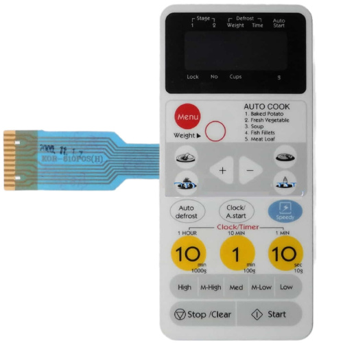 изображение Daewoo KOR-610P0S (3518511400, 3518512300) Сенсорная панель для свч KOR-610POS, KOR-610POS1 магазин Компании Интерком-НН фото 3 картинка Daewoo KOR-610P0S (3518511400, 3518512300) Сенсорная панель для свч KOR-610POS, KOR-610POS1 от магазина Интерком-НН фото 3