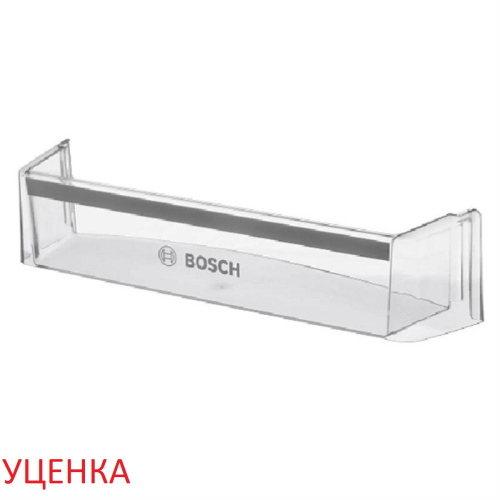 изображение Bosch УЦЕНКА 00665153 Полка (балкон) на дверь холодильника Bosch магазин Компании Интерком-НН картинка Bosch УЦЕНКА 00665153 Полка (балкон) на дверь холодильника Bosch от магазина Интерком-НН