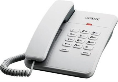 изображение Проводной телефон Alcatel 25-RS (black), цвет белый магазин Компании Интерком-НН картинка 25-RS (white) Alcatel проводной телефон, цвет белый от магазина Интерком-НН