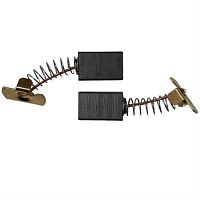 картинка Электроугольные щетки 6х11х17 (566) пружина, пятак-уши для электроинструмента Интерскол от магазина Интерком-НН