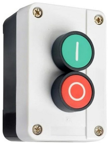 картинка Пост управления двухкнопочный Пуск-Стоп ПКУ-213 для коммутации электрических цепей управления от магазина Интерком-НН