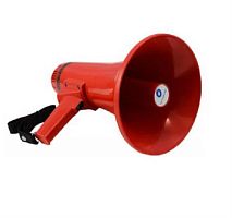 картинка Arstel TS-115A Мегафон ручной 10/15 Вт со встроенным микрофоном, 9 В  от магазина Интерком-НН