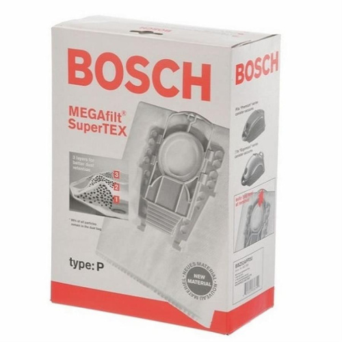 изображение Мешок-пылесборник 00462586 (BBZ52AFP2U) для пылесоса Bosch BSG8..(уп. 5шт) магазин Компании Интерком-НН картинка Bosch 00462586 (BBZ52AFP2U) мешок-пылесборник для пылесоса BSG8..(уп. 5шт) от магазина Интерком-НН