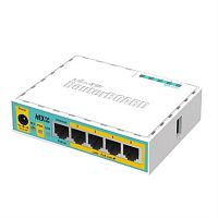 картинка MikroTik RB750UPr2, Routerboard hEX PoE Lite, 5-ти  портовый маршрутизатор + 1 USB 2.0 от магазина Интерком-НН