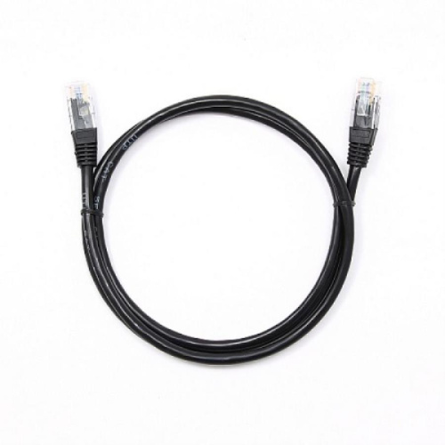 изображение Патч-корд UTP cat 6 2м (черный) неэкранированный, литой коннектор магазин Компании Интерком-НН картинка Патч-корд UTP cat 6 2м (черный) неэкранированный, литой коннектор от магазина Интерком-НН