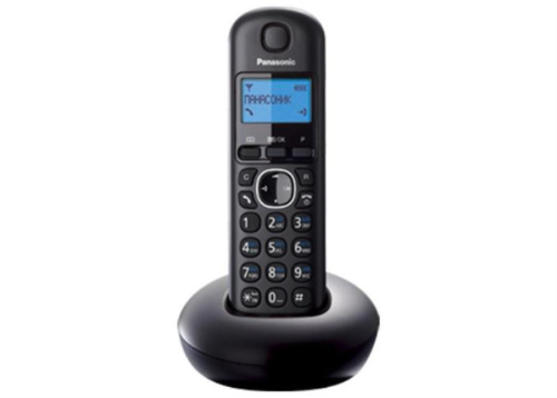 изображение Беспроводной телефон Panasonic KX-TGB210RUB DECT (радиотелефон) , цвет: черный магазин Компании Интерком-НН картинка Panasonic KX-TGB210RUB - Беспроводной телефон DECT (радиотелефон) , цвет: черный от магазина Интерком-НН