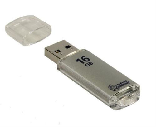 изображение Память USB 16Gb Smart Buy V-Cut серебро 2.0 (SB16GBVC-S) магазин Компании Интерком-НН картинка Память USB 16Gb Smart Buy V-Cut серебро 2.0 (SB16GBVC-S) от магазина Интерком-НН