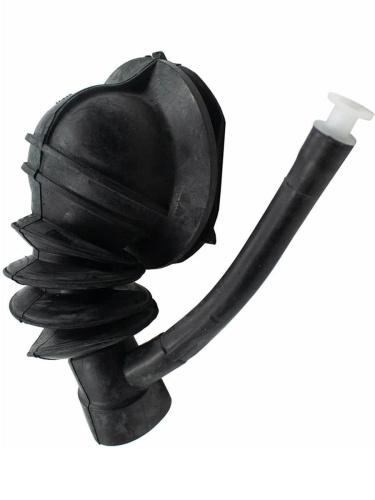 картинка Bosch 9000594702 патрубок сливной от бака к насосу (с шариком) для стиральной машины Siemens от магазина Интерком-НН фото 2