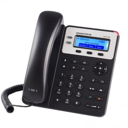 изображение IP-телефон Grandstream GXP1625, 2 SIP линии, PoE магазин Компании Интерком-НН картинка GXP1625 IP-телефон Grandstream, 2х Ethernet 10/100Мб/с, SIP от магазина Интерком-НН