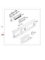 картинка Bosch 11052739 Панель управления стиральной машины Bosch WHA122 от магазина Интерком-НН