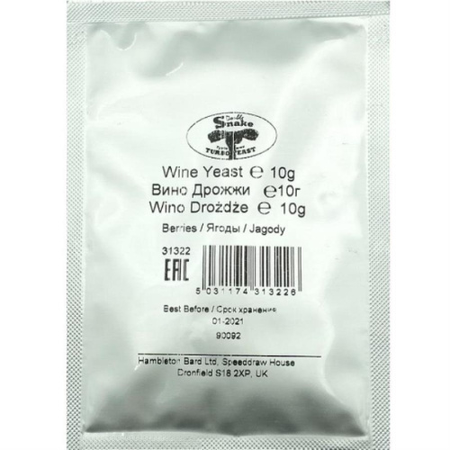 картинка Double Snake Berry Винные дрожжи для ягодных вин 10гр от магазина Интерком-НН