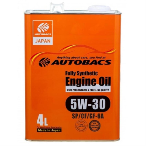 изображение Моторное масло синтетическое (4л) Autobacs Engine Oil FS 5W-30 SP/CF/GF-6A магазин Компании Интерком-НН картинка Autobacs Engine Oil FS 5W-30 SP/CF/GF-6A моторное масло синтетическое (4л) от магазина Интерком-НН