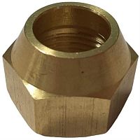 картинка Гайка под развальцовку 5/8 для соединения медной трубы с элементом холодильной системы от магазина Интерком-НН