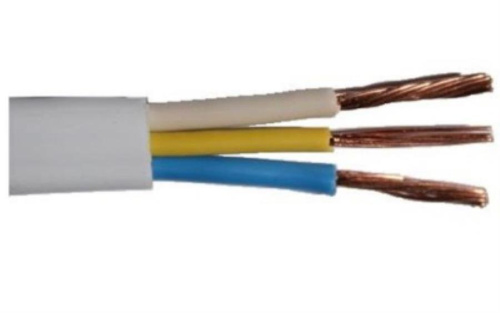 картинка Кабель ПУГНП 3*2,5 гибкий монтажный электрический  цвет белый от магазина Интерком-НН