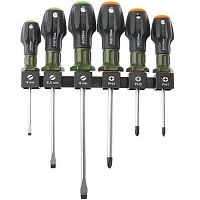 картинка Дело Техники 728060 Набор отверток c трехкомпонентными рукоятками, 6 предметов от магазина Интерком-НН