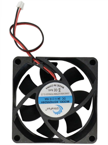 картинка Redmond VH1316-VEN вентилятор (кулер) XD7025S24H DC24V 0.18A для пылесоса VH1316 от магазина Интерком-НН фото 2