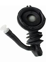 картинка Bosch 9000594702 патрубок сливной от бака к насосу (с шариком) для стиральной машины Siemens от магазина Интерком-НН