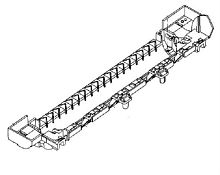 картинка PFUA1094Y Пластмассовая часть шасси для факса Panasonic от магазина Интерком-НН