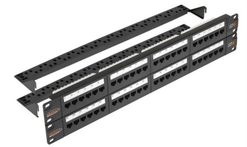 изображение NMC-RP48UE2 19" патч-панель NikoMax, 2U, Cat .6, RJ45/8P8C, 110, 48 портов, T568A/B магазин Компании Интерком-НН картинка NMC-RP48UE2 19" патч-панель NikoMax, 2U, Cat .6, RJ45/8P8C, 110, 48 портов, T568A/B от магазина Интерком-НН