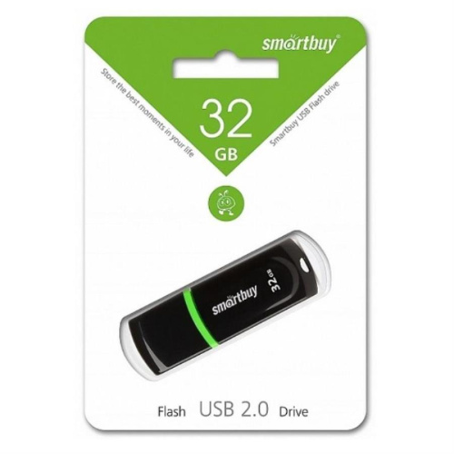 изображение Память USB 32Gb Smart Buy Paean черный 2.0 (SB32GBPN-K) магазин Компании Интерком-НН картинка Память USB 32Gb Smart Buy Paean черный 2.0 (SB32GBPN-K) от магазина Интерком-НН