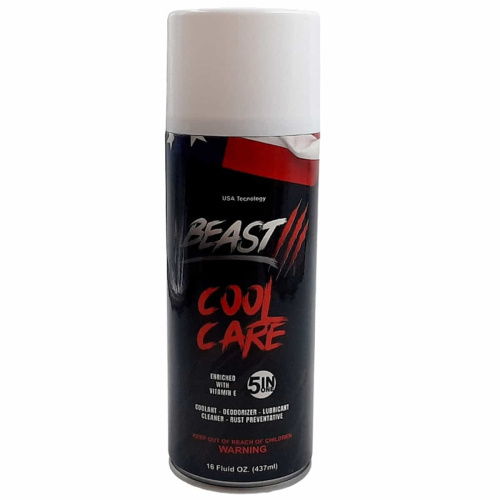 изображение Аэрозоль Beast Cool Care 5 в 1 охлаждающий спрей для лезвий машинки для стрижки волос (437мл) магазин Компании Интерком-НН картинка Аэрозоль Beast Cool Care 5 в 1 охлаждающий спрей для лезвий машинки для стрижки волос (437мл) от магазина Интерком-НН