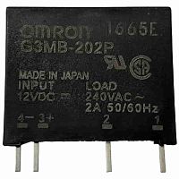картинка Omron G3MB-202P 12VDC 240VAC твердотельное реле  от магазина Интерком-НН