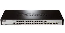 картинка D-Link DES-1228/ME Коммутатор D-Link с 24 портами 10/100Base-TX, 2 портами SPF, 2 комбо-портами  от магазина Интерком-НН