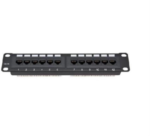 изображение Патч-панель UTP, 10", 12 портов RJ45, cat.5е, 1U, Dual Type, Netko СКС, "J" магазин Компании Интерком-НН картинка Патч-панель UTP, 10", 12 портов RJ45, cat.5е, 1U, Dual Type, Netko СКС, "J" от магазина Интерком-НН