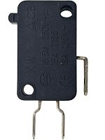 картинка Микропереключатель 3-х контактный KW3 (черный) 250V 16(5)A для микроволновой печи (СВЧ) от магазина Интерком-НН