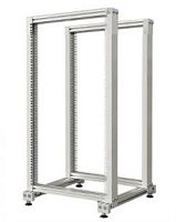 картинка Стойка 19" 22U двухрамная, высота 1119мм, (600х600х1119) серая от магазина Интерком-НН