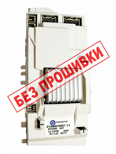 картинка Indesit C00097554 (215007597.11) блок управления стиральной машины ARISTON AVSL129R без прошивки от магазина Интерком-НН