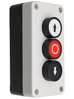 картинка Пост управления трехкнопочный для коммутации электрических цепей управления подъемными механизмами  от магазина Интерком-НН