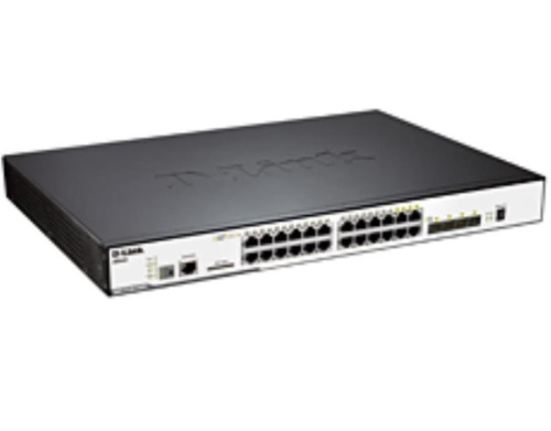 изображение DGS-3120-24PC Управляемый стекируемый коммутатор 2+ уровня с 20 портами магазин Компании Интерком-НН картинка D-Link DGS-3120-24PC Управляемый стекируемый коммутатор 2+ уровня с 20 портами от магазина Интерком-НН