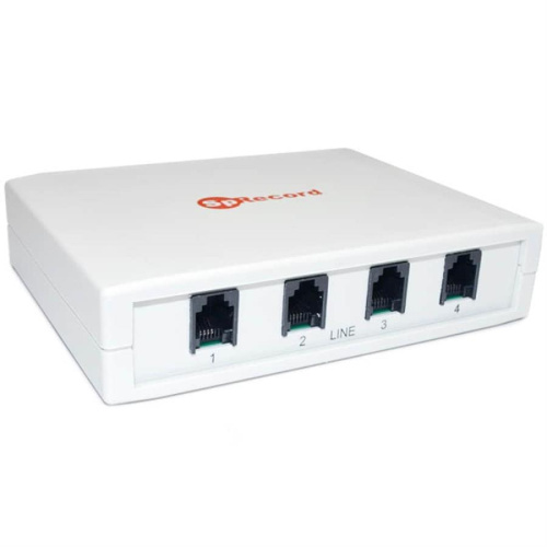 изображение Система записи SpRecord AT4 с автоответчиком, четыре канала магазин Компании Интерком-НН картинка SpRecord AT4 Система записи с автоответчиком, четыре канала от магазина Интерком-НН