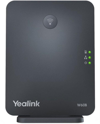 изображение Базовая станция IP Yealink W60B черный магазин Компании Интерком-НН картинка Базовая станция IP Yealink W60B черный от магазина Интерком-НН