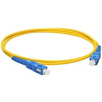 картинка Патч-корд оптический (optic patch cord) SC/UPC-SC/UPC SM 9/125мкм одномодовый (simplex) 10 метров от магазина Интерком-НН