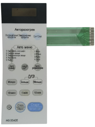 изображение LG 3720W0D276J Сенсорная панель управления СВЧ печи MS-2042E магазин Компании Интерком-НН фото 3 картинка LG 3720W0D276J Сенсорная панель управления СВЧ печи MS-2042E от магазина Интерком-НН фото 3