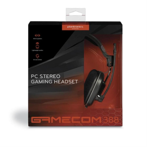 изображение Plantronics GameCom 388 - гарнитура мультимедийная PL-GC388 магазин Компании Интерком-НН картинка PL-GC388 Гарнитура мультимедийная Plantronics GameCom 388 от магазина Интерком-НН