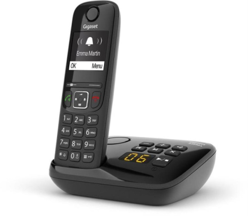 картинка Р/Телефон Dect Gigaset AS690A RUS черный автооветчик АОН от магазина Интерком-НН фото 24